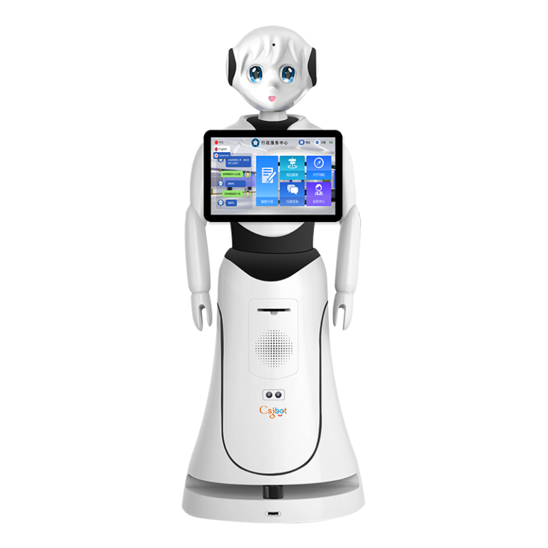 Robot R Ception Csjbot Alice Salutation Intelligente Business Leobotics