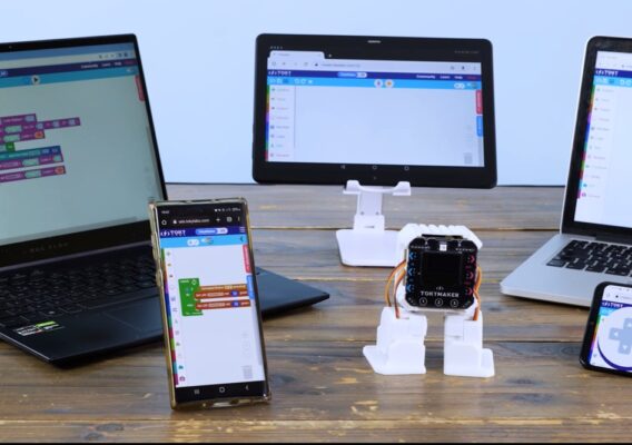 Robot compagnon éducatif programmation Scratch Tokybot kit Tokylabs