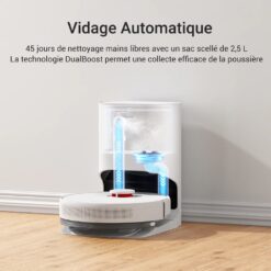 Robot Aspirateur Laveur Autonome avec Station de Recharge D10 Plus Dreame