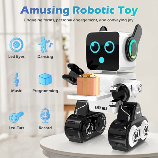 Robot Jouet Éducatif Programmable Application et Télécommande Anysun