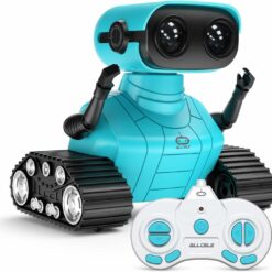 Robot Jouet télécommandé rechargeable avec yeux LED ALLCELE