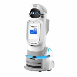 Robot de compagnon émotionnel autonome assistance à la personne WELLI Futronics