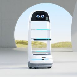 Robot de livraison assistance à la personne autonome sécurisé AUCARI Futronics