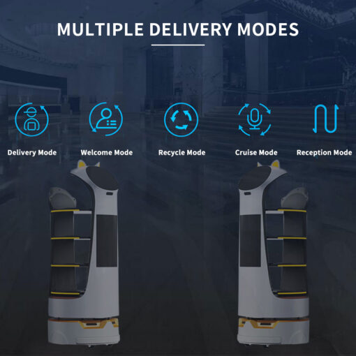 Robot de livraison service à table restauration serveur connecté FD05 Anseboo