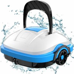 Robot de Piscine nettoyeur Aspirateur sans Fil avec Double Moteur WY1102 WYBOT