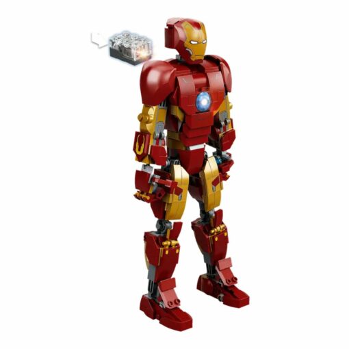 Robot Construction Figurine Articulée Iron Man Marvel Lego